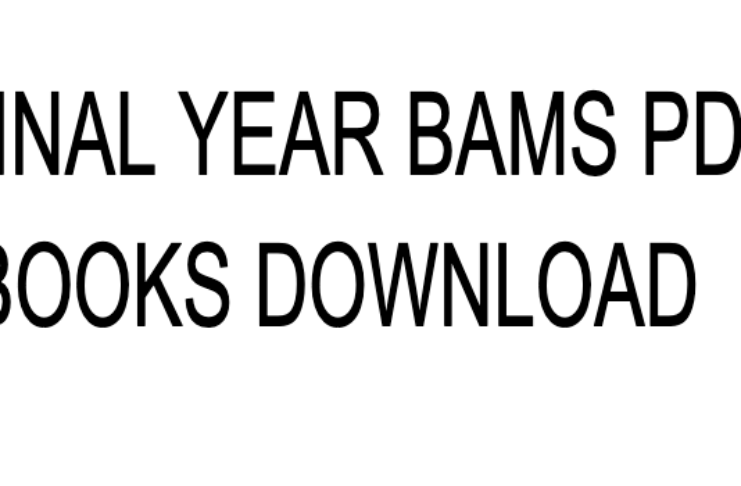 Final Year BAMS PDF BOOKS Download